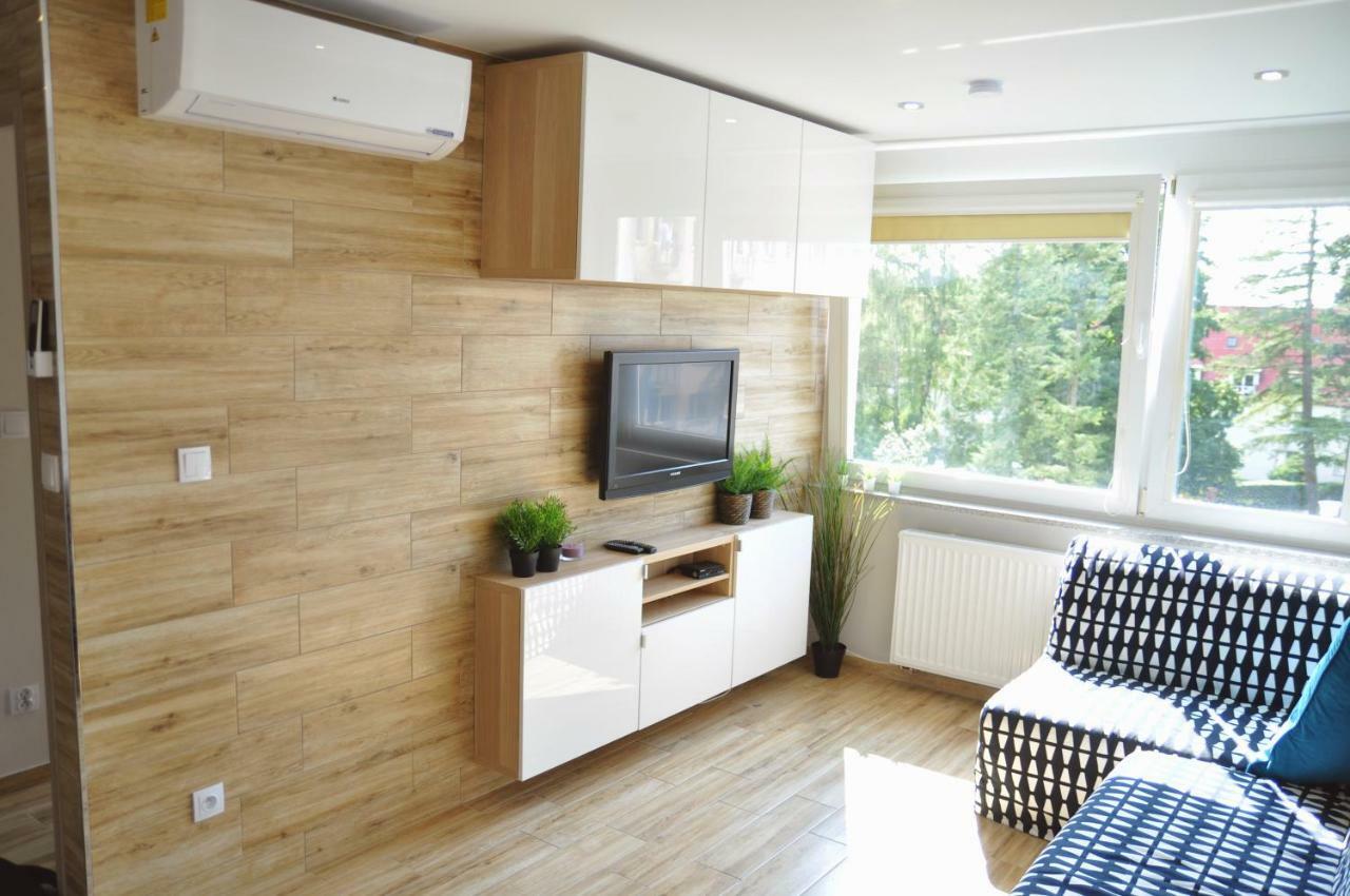 Apartament Z Klimatyzacja Apartman Kołobrzeg Kültér fotó